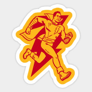 SHAZAM - 1 color bolt Sticker